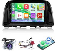 [2+64G] Android 13 Car Radio for Mazda CX-5 2012-2015 with Wireless Carplay and Android Auto-9 Inch Touch Screen Radio with HiFi,GPS,WiFi Mirror Link Multi UI,FM/RDS Radio+AH Reversing Camera