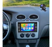 2+64G Android 14 Autoradio Multimédia avec sans Fil CarPlay Android Auto pour Ford Focus 2005-2011, 7 Pouces écran Tactile Radio Stéréo avec Navigation GPS FM RDS SWC Mirror Link Split Screen Wi-FI