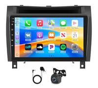 2+64G Android 14 Autoradio pour Mercedes SLK Class R171 2004-2011 avec Wireless Carplay Android Auto, 9 inch Touch Screen Bluetooth Car Radio R171 GPS Navigation FM/RDS AHD caméra de recul WiFi FM/RDS