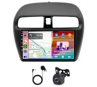 2+64G Android 14 Autoradio pour Mitsubishi Mirage Space Star 2012-2019 GPS avec Wireless Carplay Android Auto Radio Dab 9 Pouces Radio Double DIN Bluetooth WiFi FM SWC caméra de recul RDS