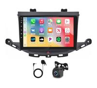 2+64G Android 14 Autoradio pour Vauxhall Astra K 2015-2019 avec Wireless Carplay Android Auto 9 inch Touchscreen Stereo Dab Doppel Din Radio Navigation Bluetooth FM/RDS caméra de recul WiFi