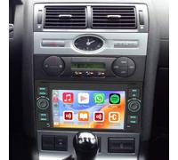 2+64G Android 15 Autoradio für Ford Mondeo 2003 2004 2005 2006,2 Din 7 Zoll Touchscreen Auto Stereo Touch Screen Radio Bluetooth Multimediale Con GPS WiFi FM Mirror Link Backup Camera