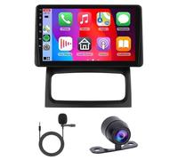 2+64G Android 15 Double Din Autoradio pour Renault Clio Campus 2001-2006,9 inch Touchscreen Autoradio Navi avec Wireless Carplay Android Auto Bluetooth FM/RDS Backup Camera Mirror Link
