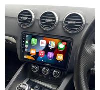 2+64G Autoradio 2 Din pour Audi TT 8J MK2 2006-2014 GPS Navi avec Wireless Carplay Android Auto 4 cœurs 9 Pouces Dab Radio pour TT 8j Radio Écran Tactile Bluetooth WiFi SWC AHD Caméra de recul FM/RDS