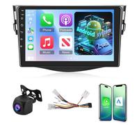 [2+64G] Autoradio Android 13 pour Toyota RAV4 2007-2012 avec Wireless Carplay & Android Auto, Autoradio 9 Pouces à écran Tactile avec WiFi GPS DSP FM/RDS Radio SWC+ Caméra de recul AHD