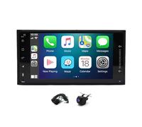 2+64G Autoradio pour Toyota Land Cruiser 120 2002, 7 inch Android 14 Touch Screen Head Unit GPS Navi Bluetooth avec Wireless Carplay Android caméra de recul FM/RDS Mirror Link