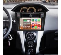 2+64G Autoradio pour Toyota Yaris 2006-2011 avec CarPlay Android Auto | 9 pouces Radio Android 15 avec Bluetooth FM GPS WiFi Mirror Link EQ SWC USB microphone caméra de recul