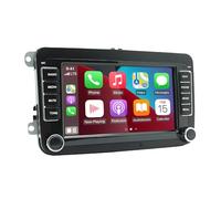 2+64G Double Din Autoradio pour VW Transporter T5 2009-2015, 7 inch IPS Radio Display avec Wireless Carplay Android 14 GPS Navi Head Unit Bluetooth Backup Camera Mirror Link FM/RDS SWC