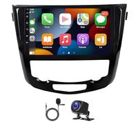 2+64G Double Din Car Stereo for Nissan X-Trail T32 Qashqai J11 2013-2017, 10" Touch Screen Head Unit Android 14 GPS Navi Bluetooth Touchscreen Radio with Wireless Carplay Android Backup Camera FM/RDS