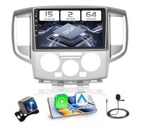 2+64GB Android 13 Autoradio pour Nissan NV200 2014 Radio Carplay Android Auto, IPS Écran Tactile 9 Pouces Poste Radio Voiture avec Caméra de Recul, Bluetooth Stéréo, GPS, WiFi, DSP, EQ, Mirror Link