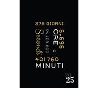 | 2 7 9 GIORNI | Diario Scuola 2024/2025: Agenda Scolastica Giornaliera - NeRo - Ideale per Studenti di Scuole Elementari, Medie, Superiori, adatto a ... Scolastico per lo Studente modello