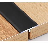 (2,7 m x 2 cm) Profil de transition en forme de T en aluminium pour les bords et les sols, pour connecter les seuils et les bandes de séparation plates de carreaux composites renforcés (couleur