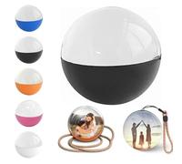2.7" Memory Orb, Memory Sphere Lamp, Crystal Ball Video Player, Personalized Digital Memory Display, Uploadable Videos & Photos, DIY for Anniversary, Birthday (Black)