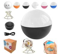 2.7" WiFi 2026 New Upgraded Crystal Ball-3D Video & Photo Memory Sphere,Crystal Ball DIY Video Player,Uploadable Videos & Photos,Gift for Couples,Pets,Anniversary, Birthday, Christmas (Black)