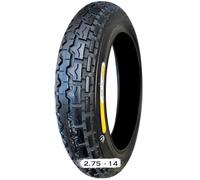 2.75-14 Tire, 2.75x14 Dirt Bike Street Tire for Moped, 2.75 14 Pneumatic Tires, 225kpa 35P 4P.R.