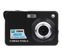 2.7HD écran Appareil photo numérique 21MP Anti-Shake détection de visage Caméscope blanc noir