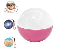 2.7inch Videos And Photo Player Ball with Digital Display,2025 New Crystal Ball Video Player,Video Sphere,3D Stereoscopic Visual Effect,for Recording Beautiful Moments and Preserving Memo(Color:rose)