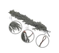 (2.7M)Artificial Christmas Garland Green Long Faux Pine Garland For Holiday Window Fireplace Mantle Indoor Outdoor Decor