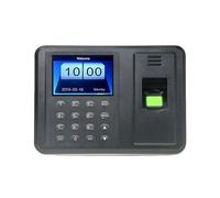 2.8 "Multi-Langue Biométrique Empreinte Digitale Temps De Présence Horloge Enregistreur Employé Reconnaissance Dispositif D'enregistrement Machine Électronique PréCision Automatique