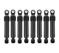2/8 pièces 100N, compatible for LG amortisseur de machine à laver, pièce de chargement avant, coque en plastique noir, accessoires for appareils ménagers, diamètre du trou : 11 mm
