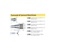 2-863 Aiguillage droit 34.5 cm KATO Train HO 1/87