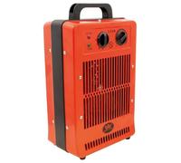 2.8kW Industriel Ventilateur Radiateur Espace, Rouge - EH1902
