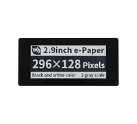 2,9 pouces Touch E-Paper E-Ink Display HAT compatible avec Raspberry Pi 296x128 résolution 5 points tactile capacitif noir/blanc couleur interface SPI