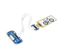 2.9inch Flexible E-Ink Display HAT 296×128 Black/White Dual-color e-paper for Curved Surface Display Support Raspberry Pi Zero/Zero W/Zero WH/2B/3B/3B+, Jetson Nano,SPI Interface,Partial Refresh