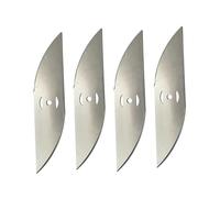 2 à 10 lames de rechange métalliques de 150 mm for la coupe-bordures et l'entretien des terrains agricoles et des friches industrielles.(4PCS Blade)