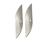 2 à 10 lames de rechange métalliques de 150 mm for la coupe-bordures et l'entretien des terrains agricoles et des friches industrielles.(2PCS Blade)