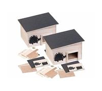 Royal Gardineer – Abris en bois pour hérisson – Lot de 2 à assembler