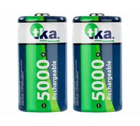 2 accus Nimh type C - 5000 mAh TKA