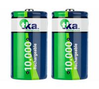 2 accus Nimh type D - 10000 mAh TKA