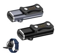 2 Adaptateurs Charge USB-C pour Montre Polar, Chargeur Magnétique Portable | Adaptateur de charge USB-C pour montre Polar, connexion magnétique stable, compact et pratique pour recharge quotidienne.