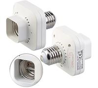 2 adaptateurs de douille KFS150.e27 E27/60 W pour interrupteur cinétique KFS-100 [Casa Control]