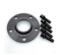 2 Adaptateurs D'entretoises De Roue 10 Mm + 10 Boulons De Roue PCD 5 X 120 Alésage Central 72,56 Mm M12 X 1,5 Élargisseurs Voie(With Cone SeatBolts)