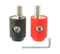 2 Adaptateurs Réducteurs D'Entrée D'Amplificateur 1/0 AWG Vers 4 AWG pour Autoradio, avec Capuchons en Silicone Rouge/Noir