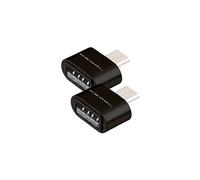 : 2 adaptateurs USB - Micro USB OTG avec boîtier en aluminium