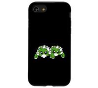 2 adorables tortues couple amour filles deux amis Saint-Valentin Coque pour iPhone SE (2020) / 7 / 8