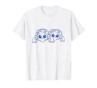 2 adorables tortues couple amour filles deux amis Saint-Valentin T-Shirt
