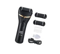 2 Affichage de l ' appareil de pédicure professionnel 3 modes dissolvant rapide de peaux mortes poignée ergonomique USB rechargeable pour pieds lisses dissolvant de callosités à vitesse réglable