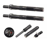 2 allume-feu au magnésium avec sifflet d'urgence et boussole Pearl