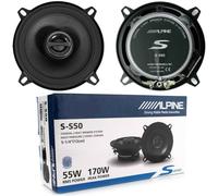 2 Alpine S-S50 Diffuseur 13,00 CM 170 Max Watts 4 Ohm pour Emplacements Standard