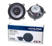 2 ALPINE SPG-13C2 haut-parleurs 2 voies coaxiales 5.25"" 13.00 cm 130 mm 50 watt rms 200 watt max 4 ohm 87,5 db voiture, par paire