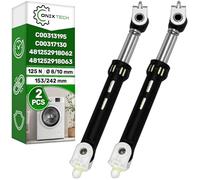 2 Amortisseur Machine a Laver 125N 153/242 mm Ø 8/10 mm C00313195 | C00317130 481252918062 481252918063 pour Whirlpool pour Bauknecht - Garantie de 5 Ans - ONIX TECH