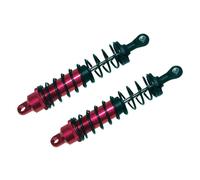 2 Amortisseurs Filetés 100 Mm Rouge 1/10 Reely-Reely