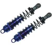 2 amortisseurs filetés alu 109 mm bleu Reely
