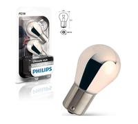 2 AMPOULE DE CLIGNOTANT CHROME A CULOT PY21W PHILIPS SILVERVISION ULTIMATE