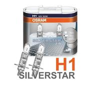 2 AMPOULE H1 12V 55W OSRAM SILVERSTAR 2.0 +60 POURCENT ET +20M
