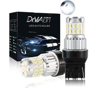 2 Ampoule LED à Distillation Thermique Rapide pour Voiture Canbus Lumière Etanche 6500K T25 Lumière Blanche